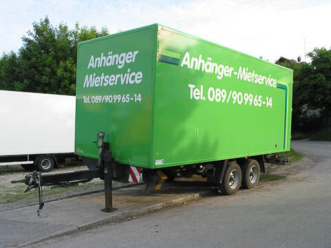 K1 - Box body trailer for trucks