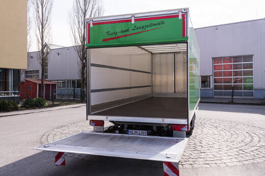 Mieten Sie Anhänger, Transporter, Kühlfahrzeuge: München Osten